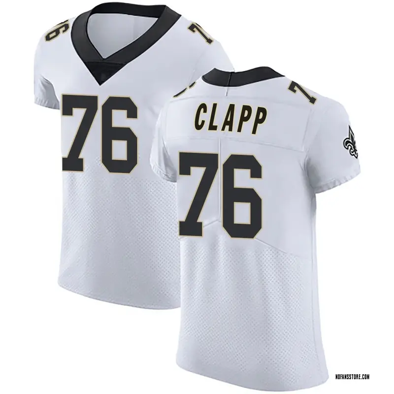Men's White Elite Will Clapp New Orleans Vapor Untouchable Jersey