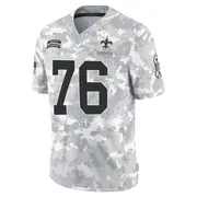 Youth Arctic Camo Limited Will Clapp New Orleans 2024 Salute to Service Jersey