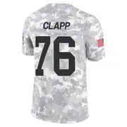 Youth Arctic Camo Limited Will Clapp New Orleans 2024 Salute to Service Jersey