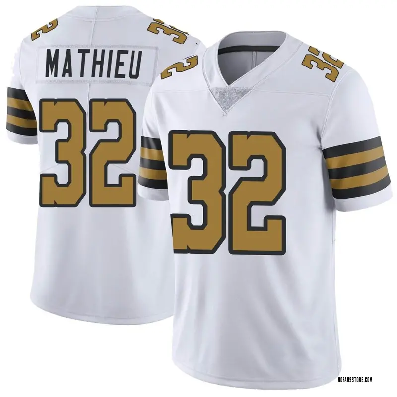 Youth White Limited Tyrann Mathieu New Orleans Color Rush Jersey